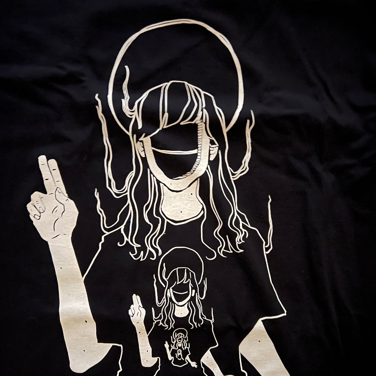 FRACTAL BAPHOMET NOT GOOD ENOUGH TEE (SMALL)