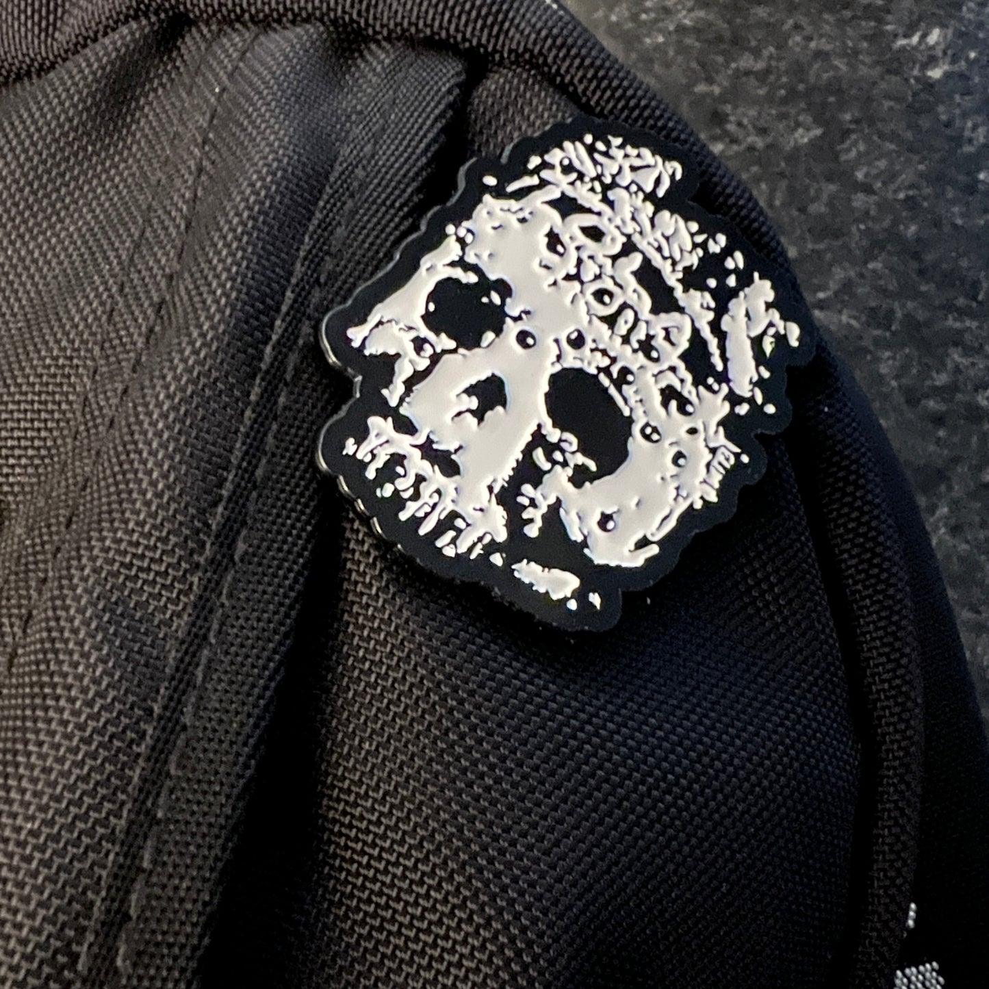 PostGoth Enamel Pin #1: The Necromancy Skull