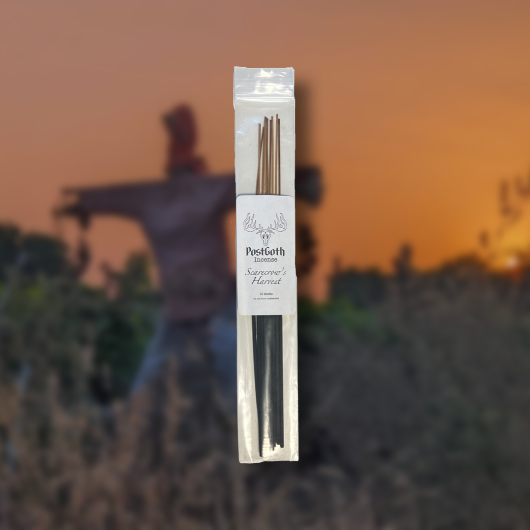 "Scarecrow's Harvest" PostGoth Incense 10 Pack