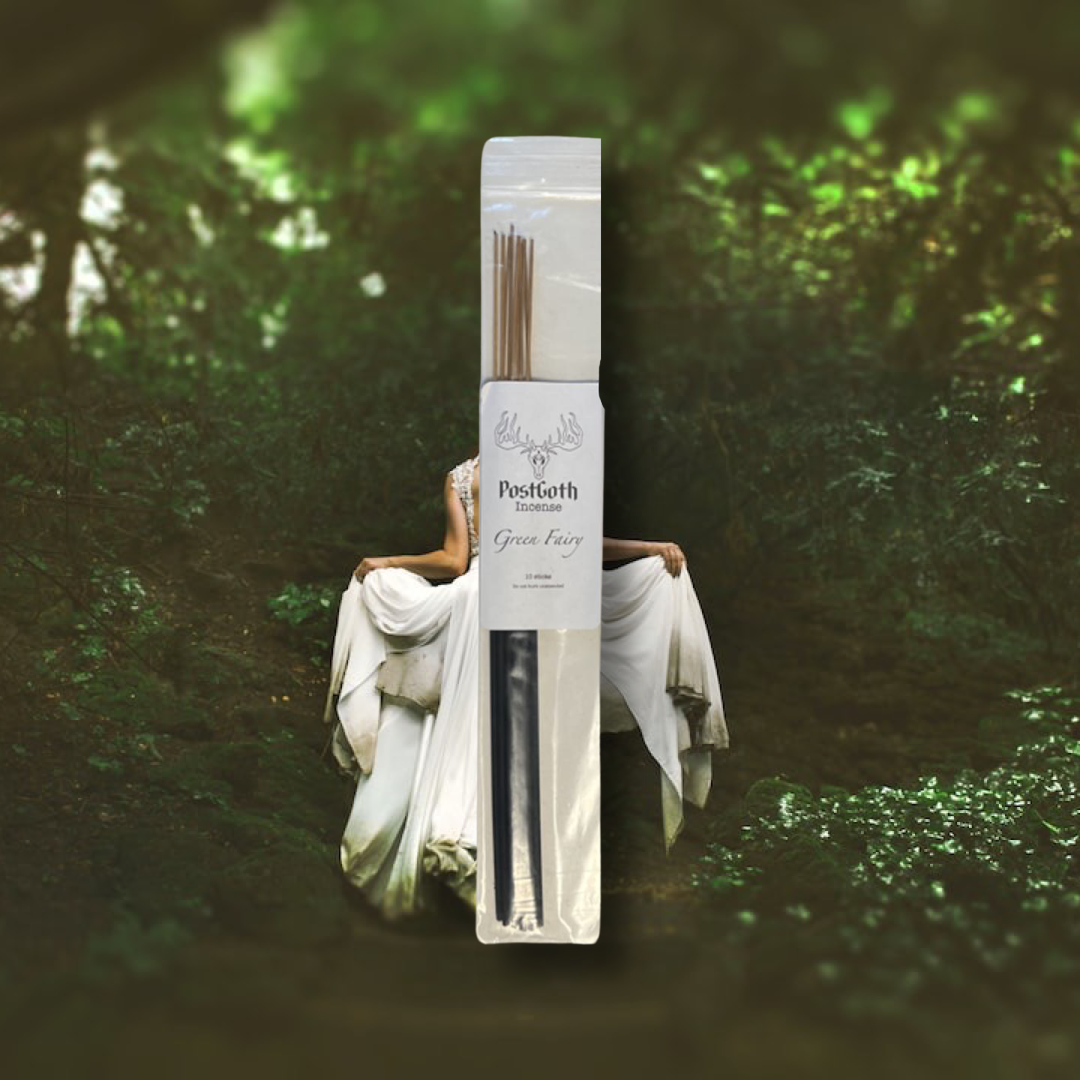"Green Fairy" PostGoth Incense 10 Pack