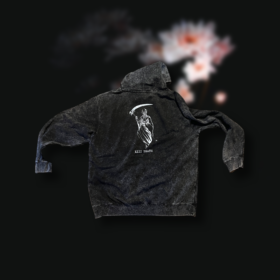 The PostGoth Hoodie #1 "Pale Mask"