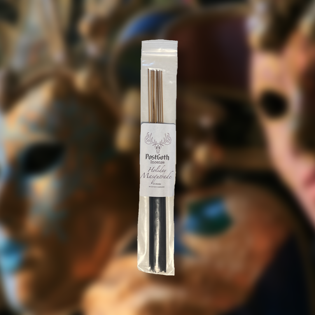 "Masquerade" PostGoth Incense 10 Pack