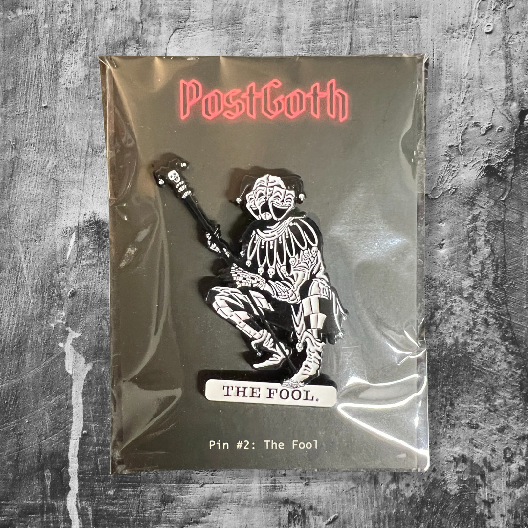 PostGoth Enamel Pin #2: The Fool.